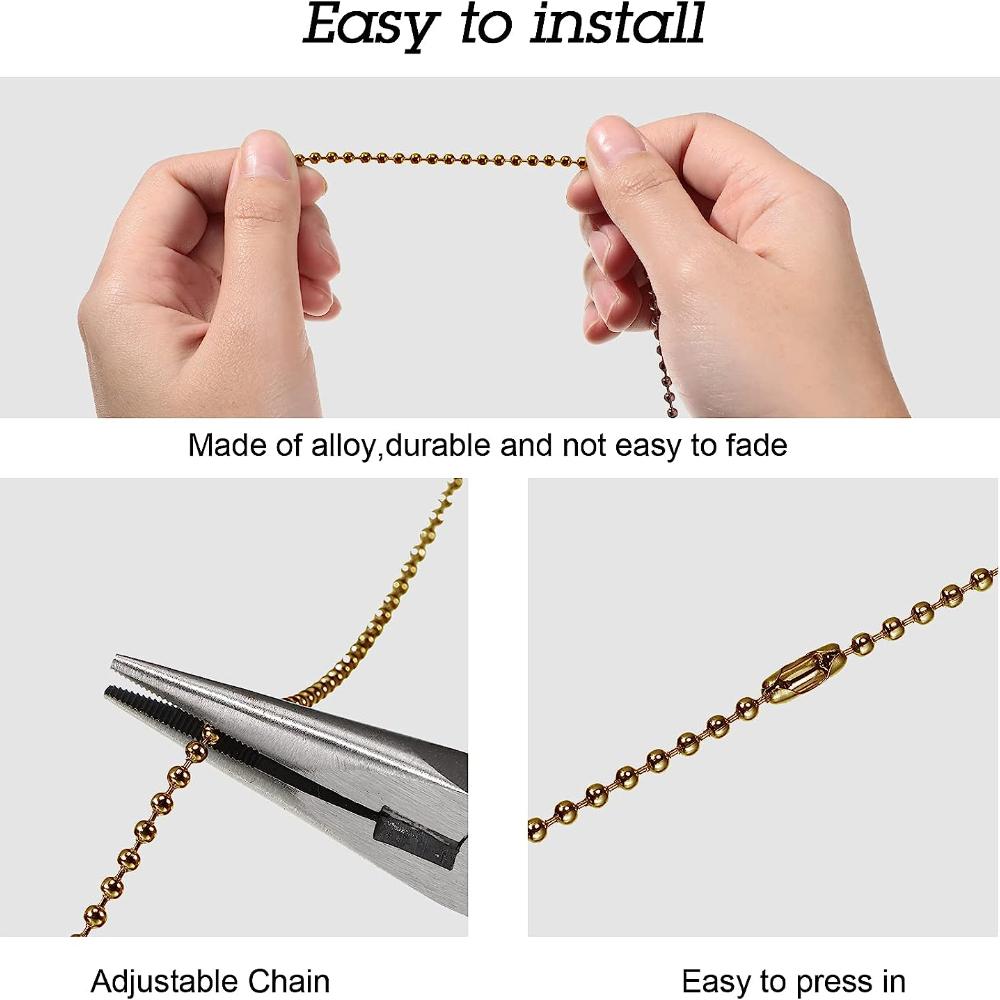 1/2/3/4 Stück Kristallprisma-Kugel, Vintage-Anhänger, Kugelverlängerung, Lichtzugkette, Verlängerungsornament für Badezimmer, Toilette, Deckenleuchte, Ventilator, Schreibtischlampe