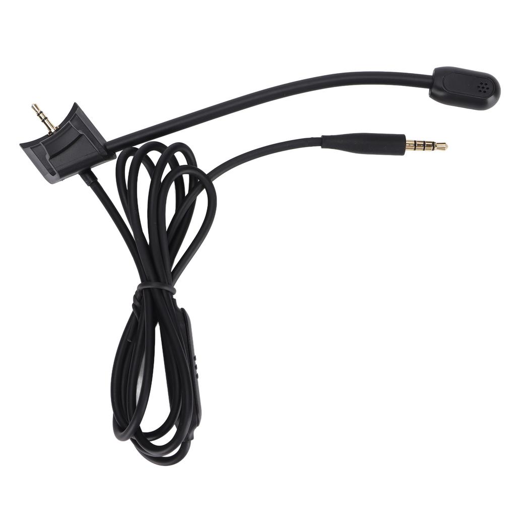 Headphones Cable HIFI Replacement AUX Audio Cable with Volume Control Mute Switch for QC 35