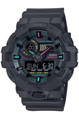 Hodinky Fluorescent color series Black x Fluorescent [Casio] G-Shock [Multi GA-700MF-1AJF Pánské