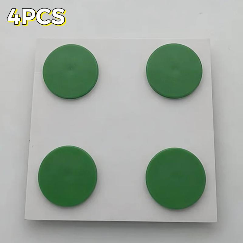 4Pcs Race Bib Holders Colorful Round Durable Build Marathon Running Number Fix Clips Triathlon Cycling Accessories