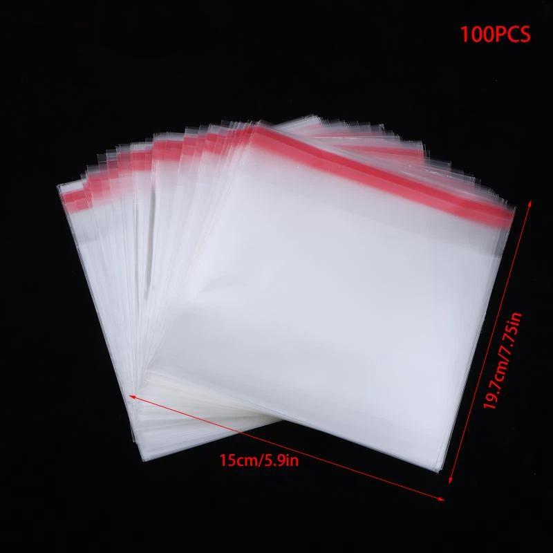 100PCS Self-Adhesive Protective Bags For Game Box Dustproof Moisture-proof