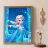 5d Diamond Painting, Elsa Diamond Art Painting Diy Handmade Sticker Gift, Home Decoration Painting