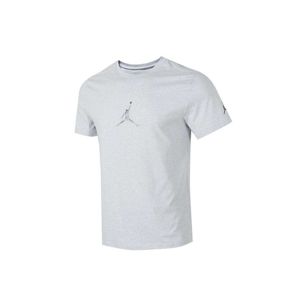 Nike Tricou casual cu mânecă scurtă, confortabil, respirabil, Topuri pentru bărbați, gri deschis FN5989-043