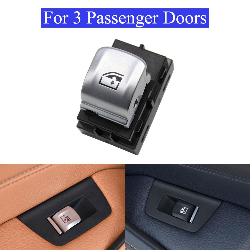 Chrome Electrical Master Power Window Lifter Switch Control Regulator Button For BMW X3 X4 X5 5 6 Series G30 G31 G32 G01 G02
