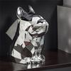 AEE2-Tissue Box Cover French Bulldog Shaped Facial Tissue Dispenser Paper Cover For Bathroom Living Room