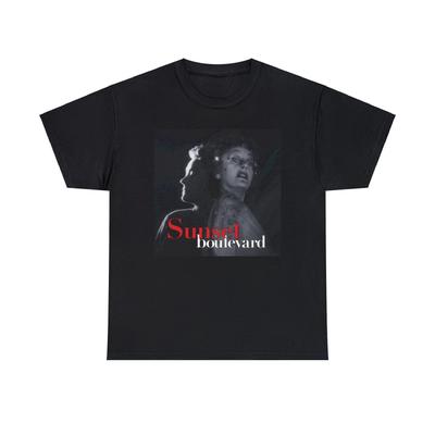 Sunset Boulevard Heavy Cotton Tee, Gloria Swanson