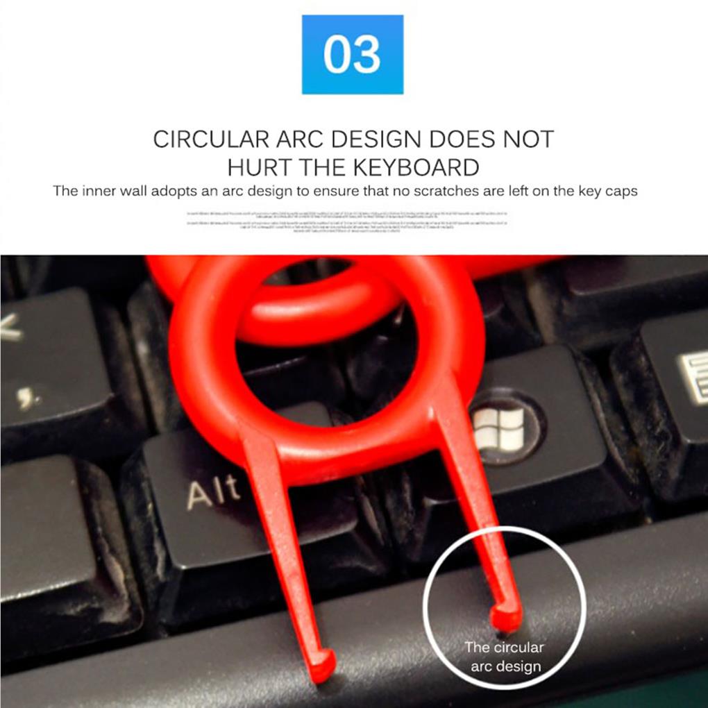 Puller Caps Keycap Tool Arc Pullers for Fixing Keyboards Keyboard Key Remover Fixing Wear-resistant Mechanical Installer Compact