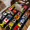 Sports Ice Hockey Floor Mat Cheaper Anti-slip Modern Living Room Balcony Printed Bedside Mats