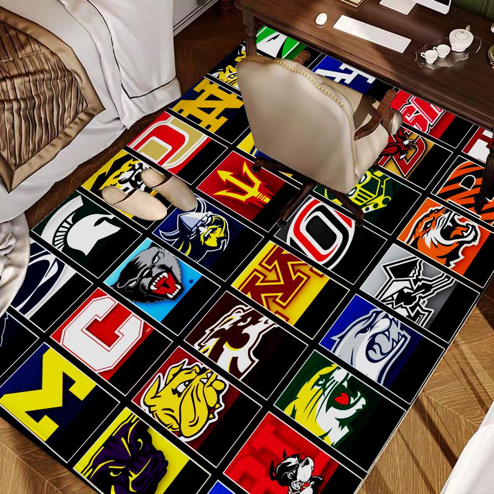 Sports Ice Hockey Floor Mat Cheaper Anti-slip Modern Living Room Balcony Printed Bedside Mats