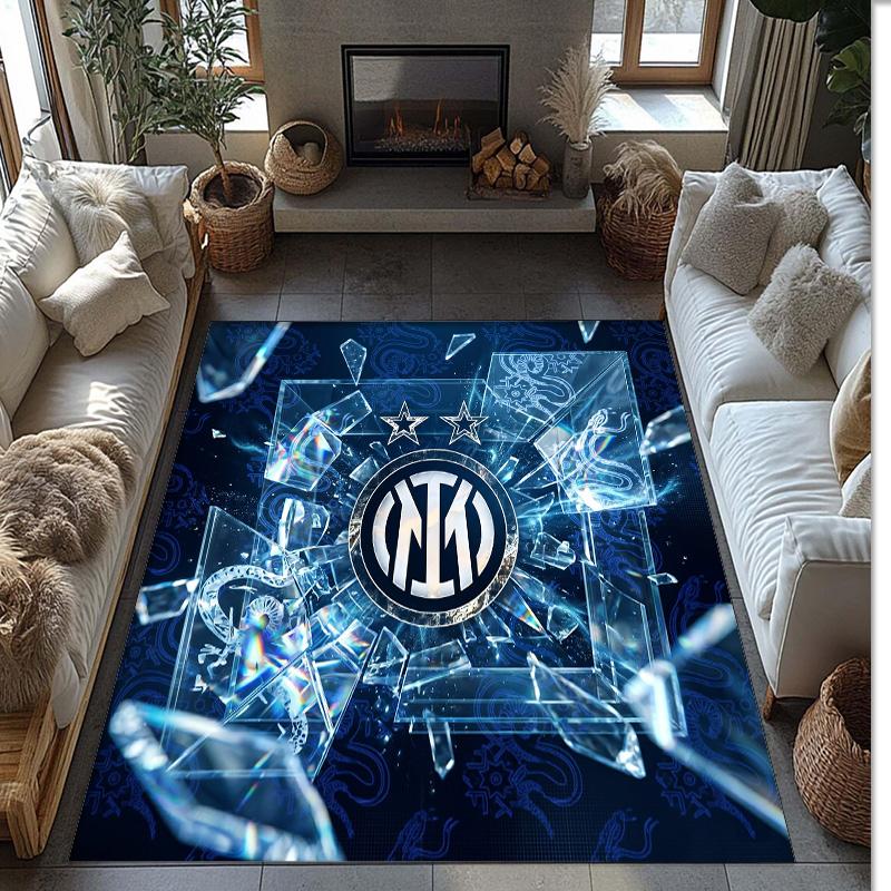 Borussia Dortmund Printed Flannel Area Rug Non Slip Soft Polyester Floor Carpet Indoor Decor Mat for Bedroom Living Room Sofa