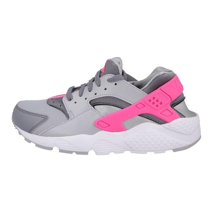 

Nike Huarache Run GS Hyper Pink Kids Sneakers Grey Wolf-Grey Hyper-Pink-White 654280-006 36