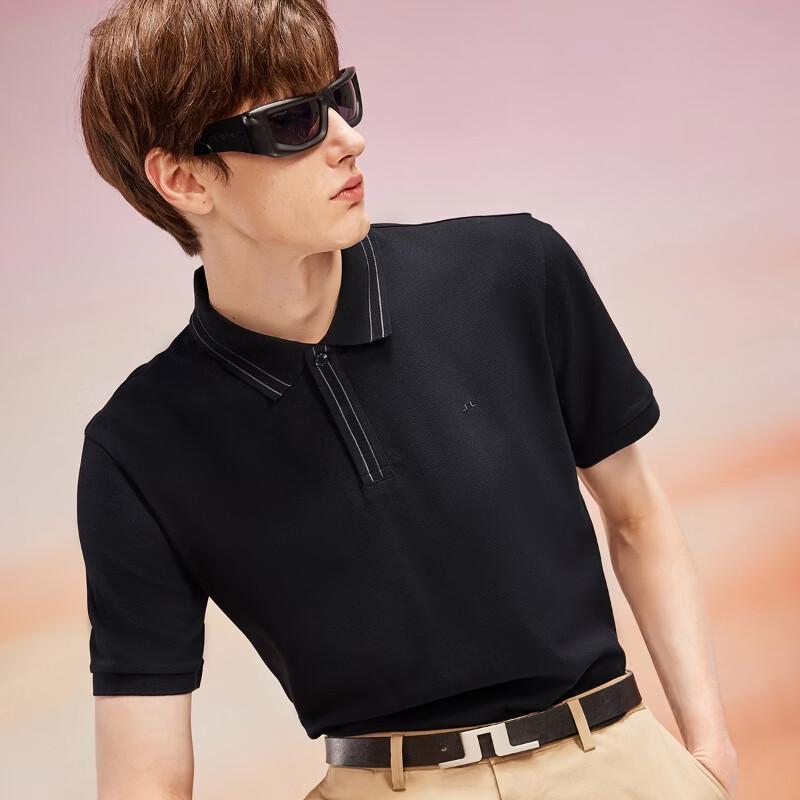 J.LINDEBERG Men's Casual Short Sleeve Polo Shirt 52613Z040