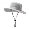 Outdoor sun hat men's summer new big brim breathable mountaineering hat fishing climbing bucket hat men and women