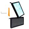 2pcs Cabin Air Filter Activated Carbon For Tesla Model 3 Model Y 2016-2024 Car Activated Carbon Cabin Air Conditioning Filter