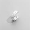 Hot Sale Atmosphere Personality BFCLUB  Silver Color Jewelry High-quality Feather Female Leaf Simple Opening Rings