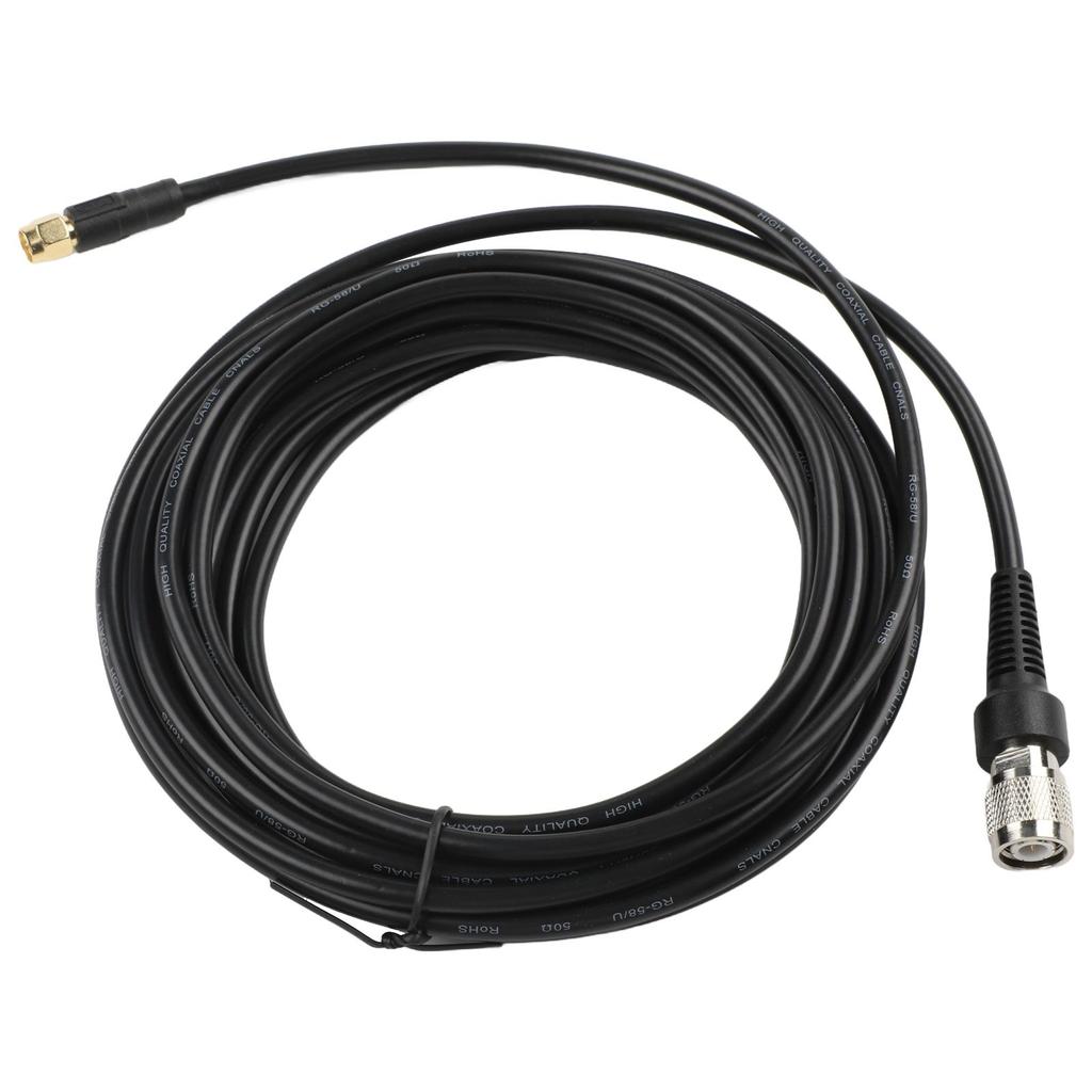 5M Length GNSS Antenna Cable 5M Signal Cable Gold-Plated Connector Injection Molded Design For GPS Applications