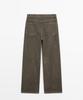 Masimodutti Wide Leg Denim Pants