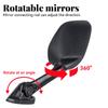 For Yamaha XMAX 300 400 125 250 2017 2018 2019 YZF R3 R25 2015 2016 2017 Motorcycle Side Mirror Side Rearview Mirror