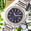 steel 3 ATM water [Mauro Gerardi] Solar-powered, all-stainless wristwatch, resistant, men's MJ053-2