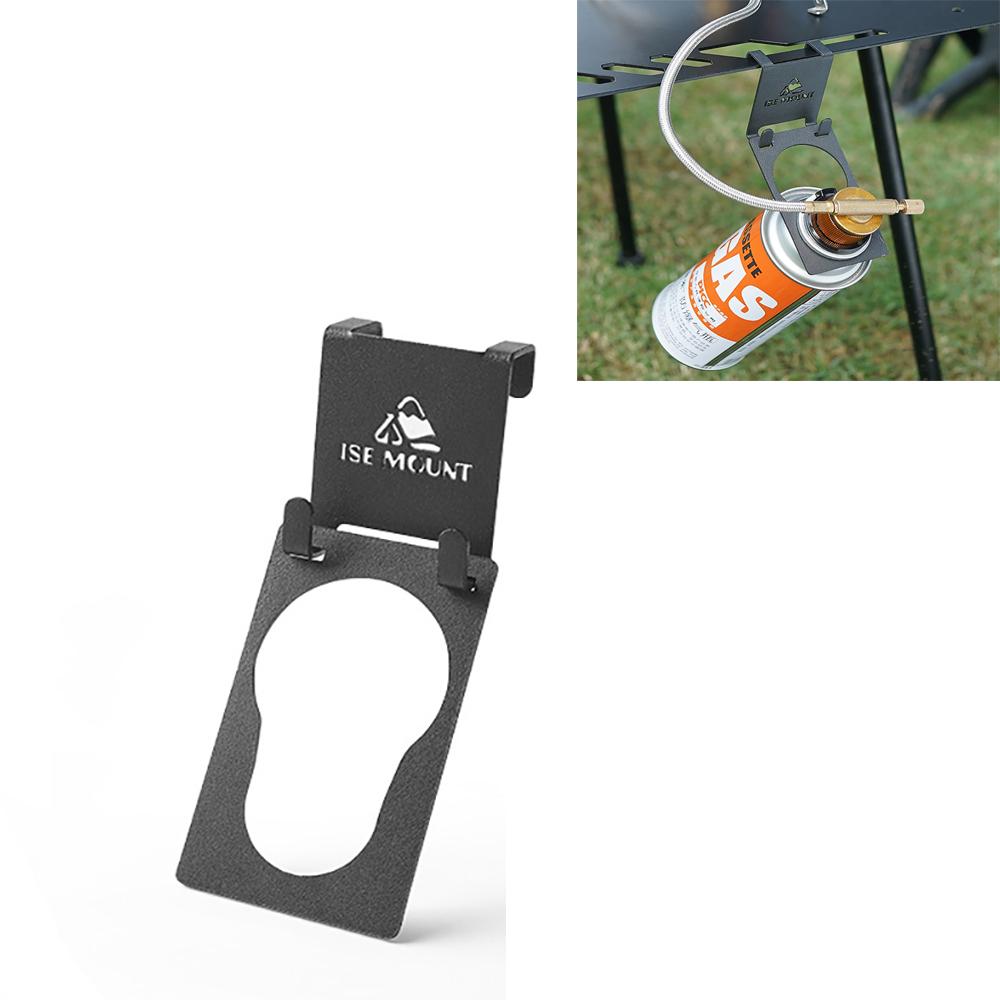 New Outdoor Canister Hanging Hook Metal Butane Gas Tank Hanger Clip Portable Tank Hanger Hook Camping Accessories Outdoor Tool