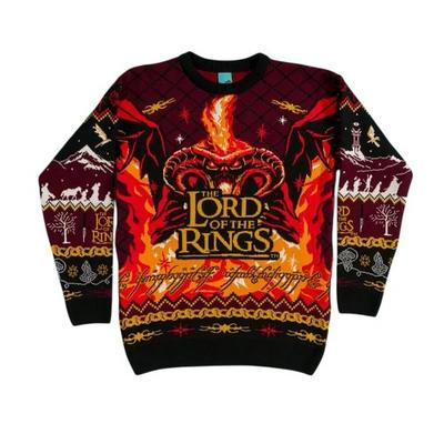 LORD OF THE RINGS Suéter de Natal Unissex Adulto Um Anel para Governar Todos