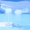 150ml Lockable Refillable Empty Pump Dispenser for Nail Manicure Cleaner Makeup Remover - Secure Press Bottle Container
