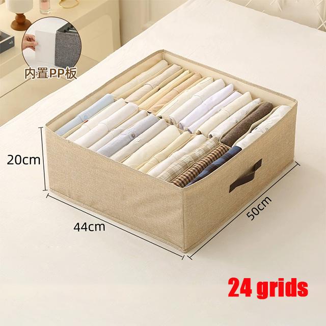 Closet Clothes Organizers Pants Sweater T-Shirt Storage Box Wardrobe Cabinet Drawer Compartment Organizer Boxes Bedroom Storage