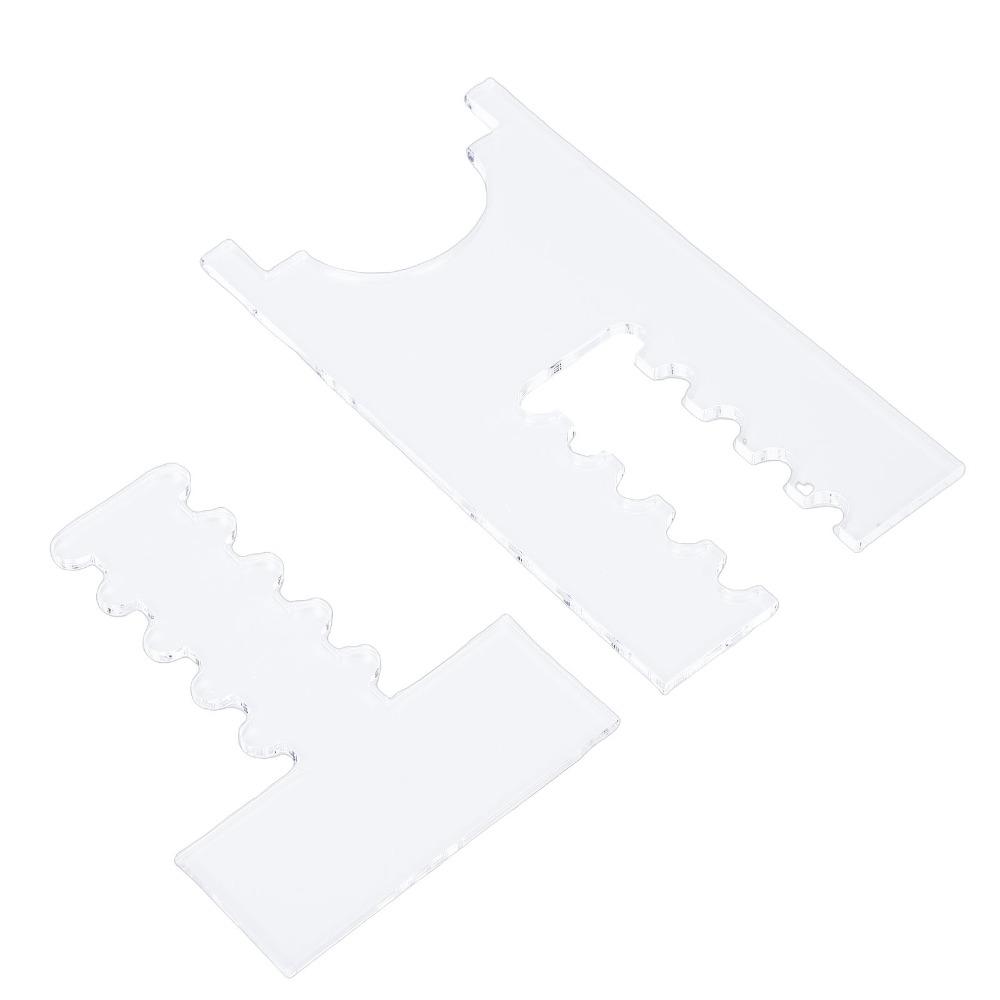 2 Pack Acrylic Furniture Wall Protector Transparent Sofa Wall Stopper For Cabinet