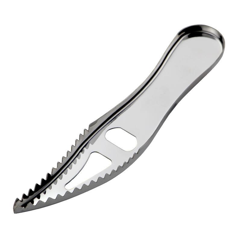 Stainless Steel Fish Scale Remover Multifunction Fish Scaler Fish Skin Graters Cleaning Peeler Scaler Scraper For Kitchen Gadget