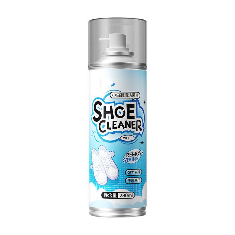Schuhreiniger, Turnschuh-Reinigungsset mit Bürste und Handtuch, Weißer Schuhreiniger-Schaum für Sneaker, Leder