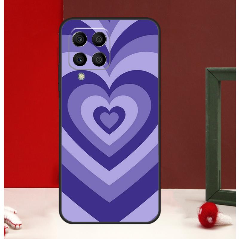 Purple aesthetic Case For Samsung Galaxy M54 M34 M14 M35 M56 M12 M06 M32 M52 M55 M15 M11 M13 M16 M36 M31 M53