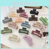 Stylish And Handmade Women's Hair Clip 8.5cm Resin Shark Clip In Matte Colors