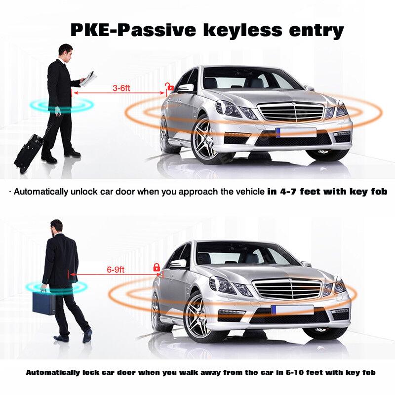 Keyless Start of Car Central Door Lock System, Complete Set of Loading and Starting System Remote Start Stop