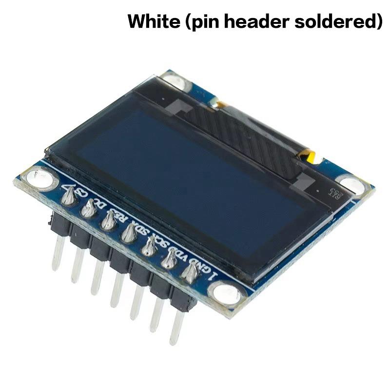 0.96 Inch Oled Display Module I2C Iic Serial White Screen 128X64 Ssd1306 Driver Board Compatible With Esp32 Stm32