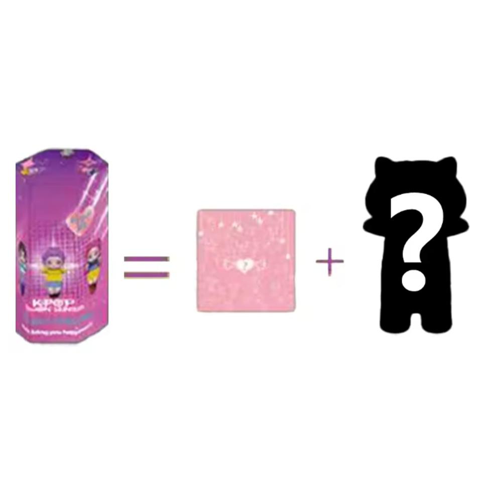 12pcs/Set Kpop Demon Hunters Action Figure Toy Derpys Tiger Rumi Mira Zoey Sussy Figurine Blind box Doll For Fans Gift