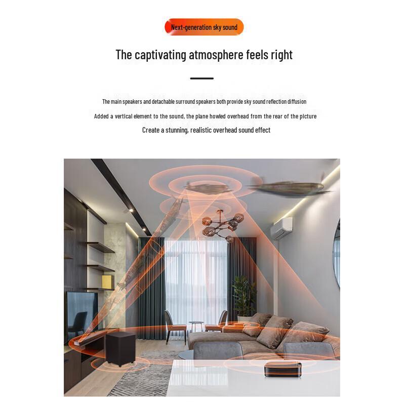 JBL BAR1300X 11.1.4 Channel True Wireless Dolby Atmos Soundbar System