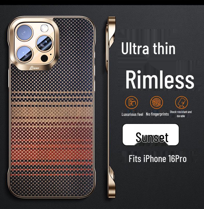 Kevlar Aramid Fiber Magnetic Case for Apple 17 Pro Max - Borderless Design
