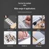 15cm & 30cm Metal Ruler Set for Students – Handheld Tool with Special Scale Lines for Drawing