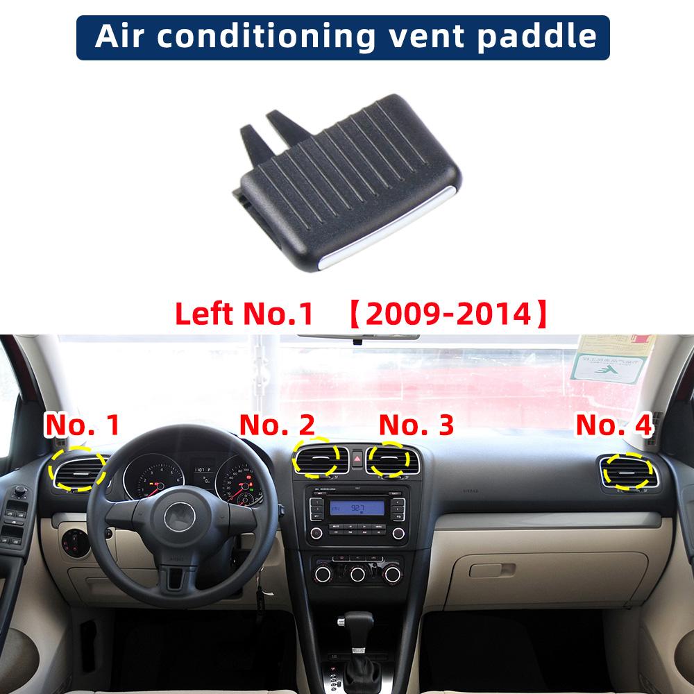 Klimaanlagen-Lüftungsklappen-Einstellclip für VW Golf Mk6 2009-2014 Ersetzt OE 1KD819203 5KD819703 5KD819704 5KD819728