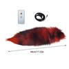 Furry Remote Operated Foxes Tail Accessory Adjustable Moving Costume Tail For Stage Shows And Costume Parties