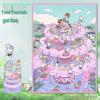 Yi Lan Landscaping Large 3D Stereo Miniature DIY Journal Stickers