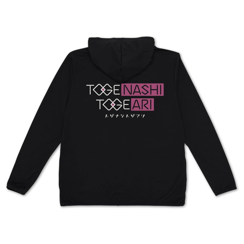 2D COSPA Girls Band Cry Togenashi Togenari Thin Dry Hoodie BLACK M Size [Official]