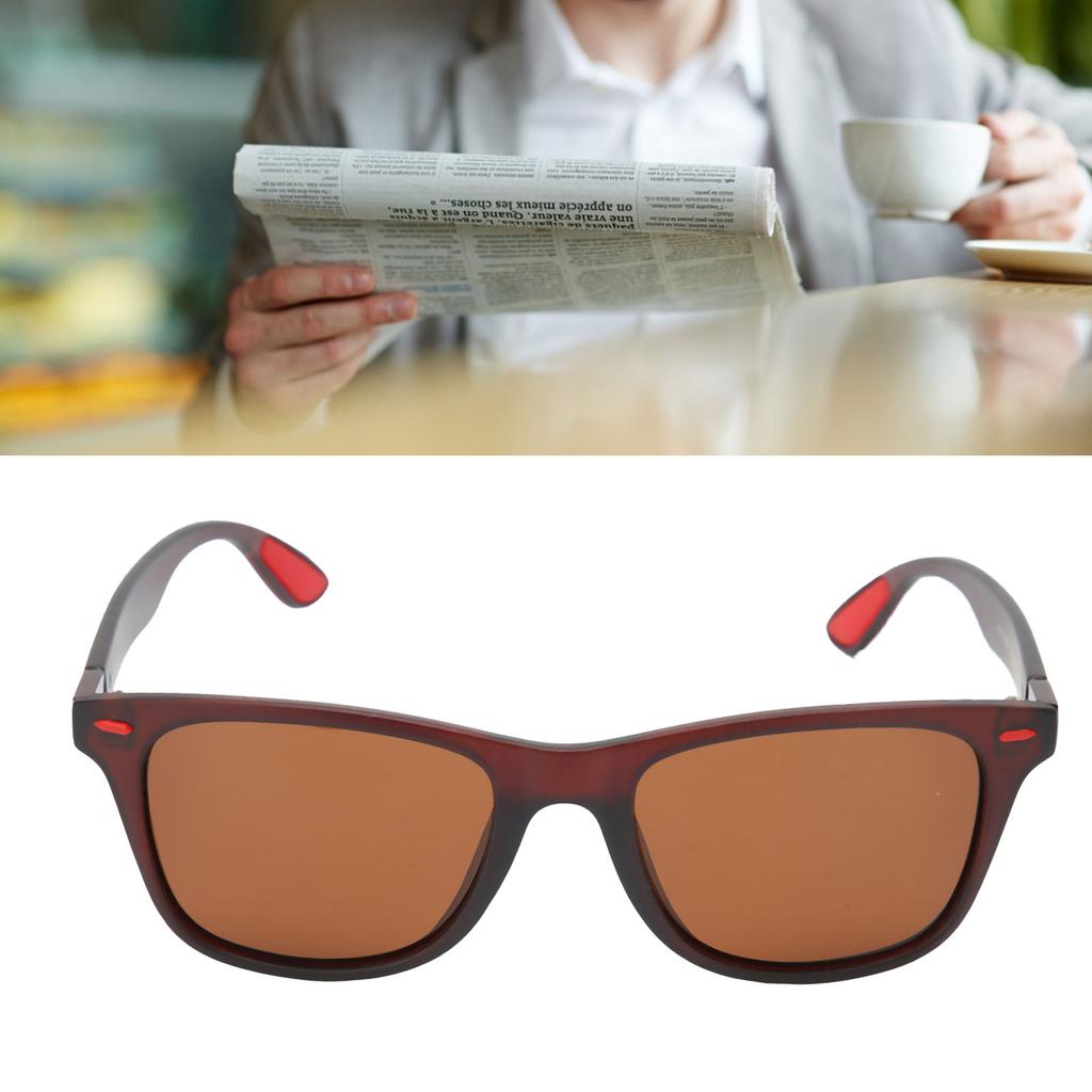 Lunettes de soleil polarisées professionnelles pour personnes âgées, portables, pour hommes, protection UV, lunettes de soleil élégantes