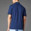 Adidas Originals Twistknit Series Embroidered Fashion Simple Short Sleeve Polo Shirt Men Polo Shirts Night-Blue JH3859