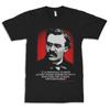 Friedrich Nietzsche Quote T-Shirt / 100% Cotton Tee / Men's Women's All Sizes (NIT-338451)