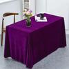 New Velvet Tablecloth with A Flowing and Stylish Design for Conference and Banquet Decoration Rectangular Universal Tablecloth
