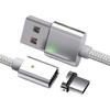 1M/2M USB A To Type C Magnetic Charging Cable With Quick Connection And Stable Data Transfer Function