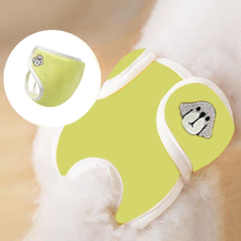 Soft Dog Physiological Pants Cartoon Dog Menstruation Pants Pet Safety Pants  Wound Recovery