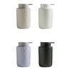 Press Mousse Foaming Bottle Matte Stripes Liquid Dispensing Bottle  Bathroom Supplies