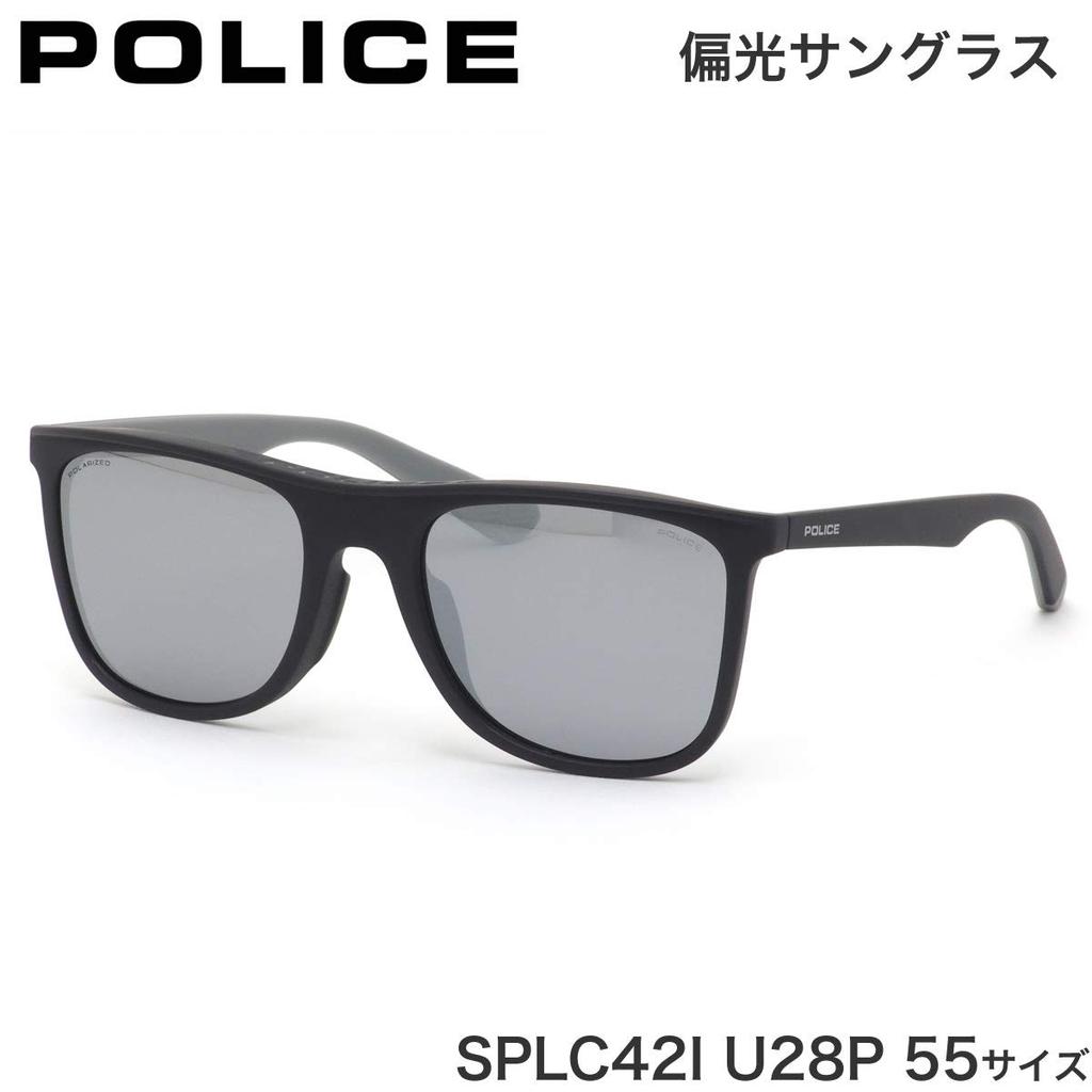 [Police] Sunglasses SPLC42I U28P 55 Size Matte BlackGray ROADSTER Polarized Sunglasses Polarized Mirror Lens